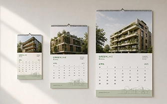 Formatos A3 y A4 vertical para calendario de pared