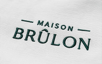 Sudadera bordado a máquina logotipo durabilidad gama alta