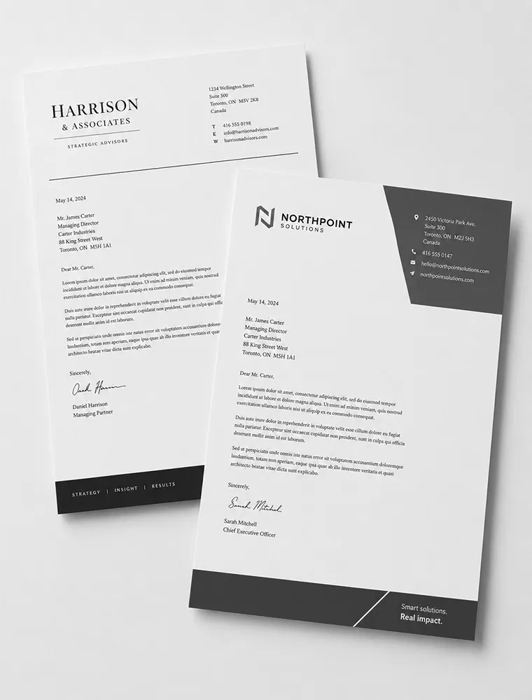 Carta personalizada con sobre a ventana, el soporte habitual de un mailing one to one