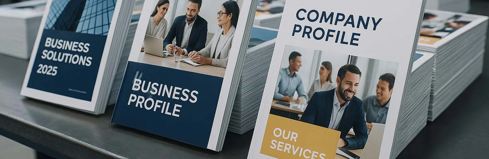 Flyers y dípticos impresos en varios formatos