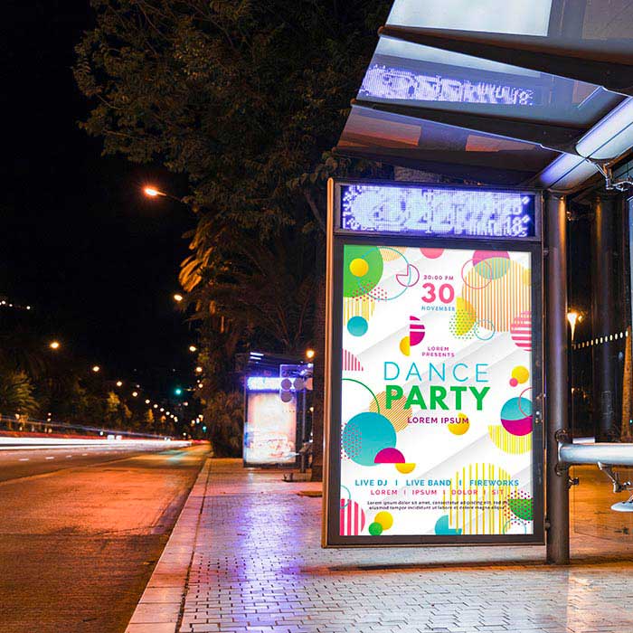 impresión cartel publicitario