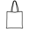 Bolsa tote de algodón clásico
