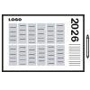 Formato A2 vade de sobremesa para escritorio grande
