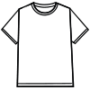 Camiseta cuello redondo corte clásico