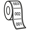 datos variables para etiquetas de producto