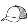 Gorra de rejilla trucker mesh