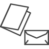 folleto de mailing