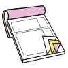 Cuaderno autocopiante con cubierta