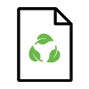 Papel reciclado ecológico para blocs