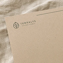 papel cartas ecológico reciclado FSC