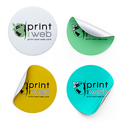 Stickers personalizados adhesivos de vinilo con corte a medida