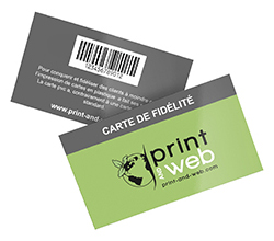 tarjeta de fidelidad código de barras