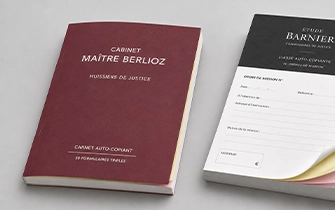 Cubierta flexible cuaderno de juegos autocopiantes