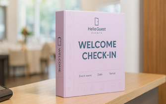 Clasificador personalizado para recepción y eventos