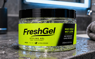 Etiqueta de packaging fluorescente