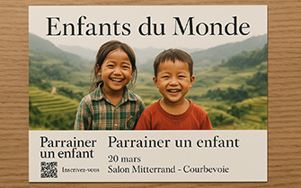 Flyer a medida de comunicación asociativa: campañas, voluntariado, donaciones