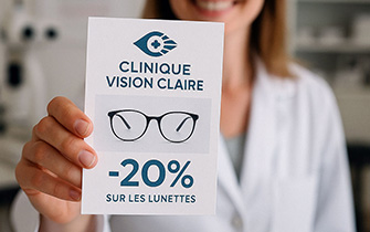 Flyer a medida para lanzamiento de oferta promocional con QR y código