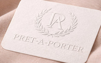 Grabado en relieve para sticker personalizado