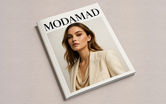 Revista con lomo cuadrado encolado para paginación importante