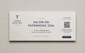 Invitación corporativa para salón profesional
