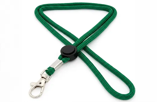 Lanyard tubular redondo entrada de gama evento volumen