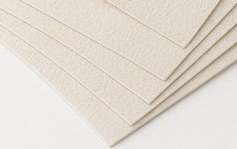 Papel texturado tipo verjurado o lino para efecto materia en folleto