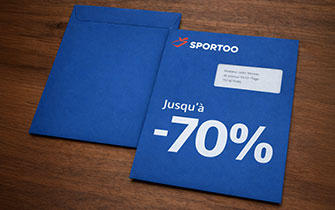 Sobre C4 para campaña de mailing postal