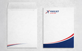 Sobre C4 personalizado para papelería de empresa
