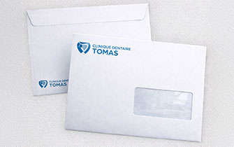 Sobres mecanizables personalizados para sanidad y servicios