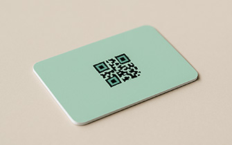 Tarjeta de fidelización PVC con QR dinámico para aplicación móvil