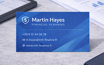 Tarjeta de visita premium para banca privada y asesores patrimoniales